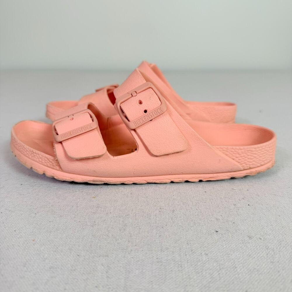 Birkenstock Arizona Essentials EVA Pink Clay Sandals Women's 37 Two Strap Narrow - Picture 8 of 16